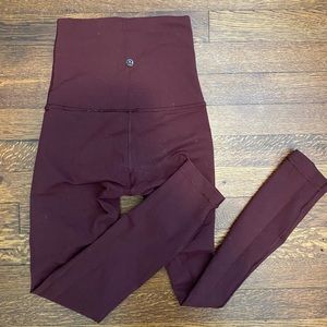 Lululemon Wunder Under High Rise Legging
